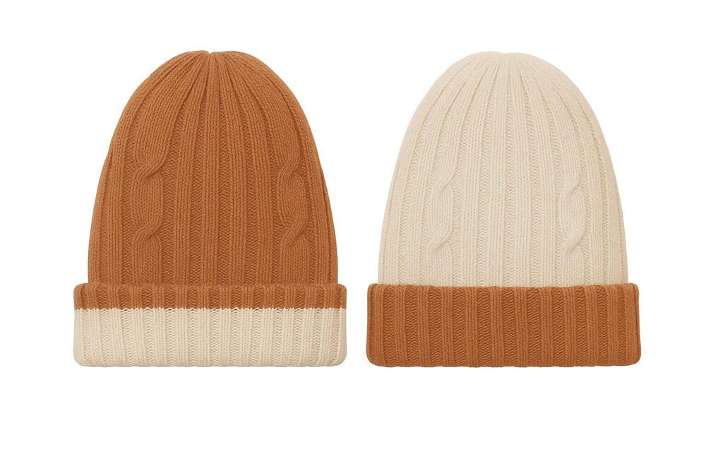 7897 Peru Alpaca Wool 's & Reversible - Cuffed Slouchy Beanie Hat Unisex